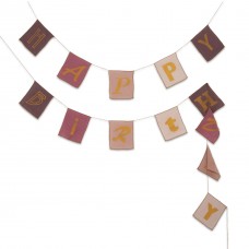 Garland Happy Birthday Pink Garland Happy Birthday Pink