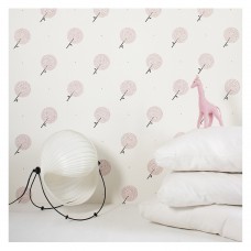 Wallpaper - Pink Dandelions by Bartsch Wallpaper - Pink Dandelions by Bartsch